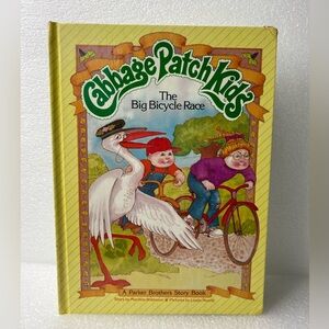 CABBAGE PATCH KIDS "The Big Bicycle Race"
Vintage 1984 Hardcover Children's Book